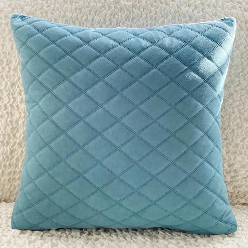 Living Room Home Pillows With Fabric Art Velvet Cushions by Dropshipman