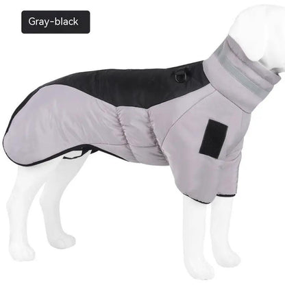 New Winter Dog Coat Waterproof Pet Clothes For Medum Large Dogs Warm Thicken Dog Vest Custome Labrador Jacket by Dropshipman