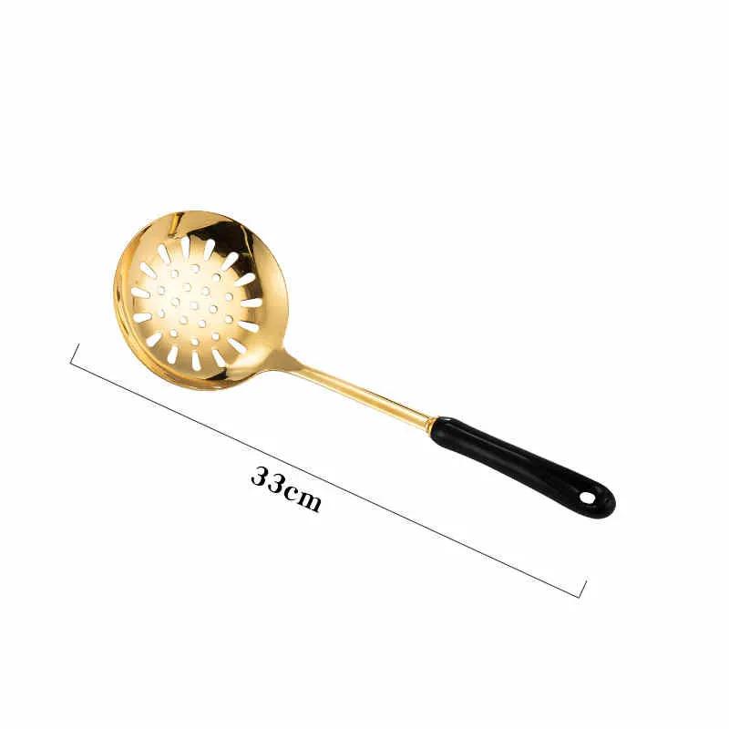 Nordic Stainless Steel Kitchen Utensils Spatula Ceramic Handle by Dropshipman