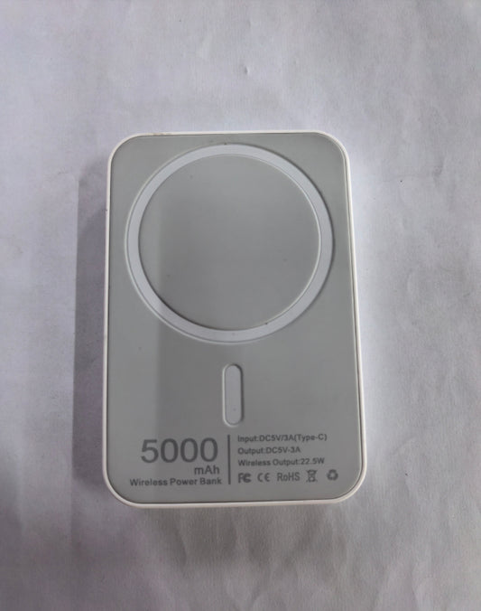 Magnetic Wireless Charger Electric Treasure Wireless Charger Portable Power Source Foot 5000MA by Dropshipman
