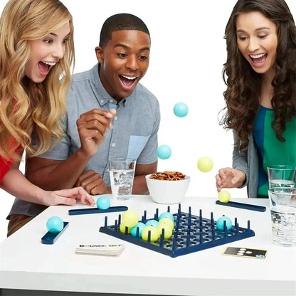 Bounce Ball Game Jumping Ball Board Table Game Interaction Family Party Desktop Bouncing Funny Toy Kit for Children Adults by All Mart Bristol Ltd