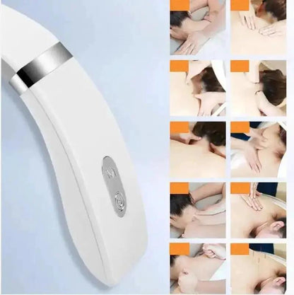 Cervical Massager Protable Mini Neck Shoulder Massager Deep Massage Neck Warm Pressing Neck Pressing Care by All Mart Bristol Ltd
