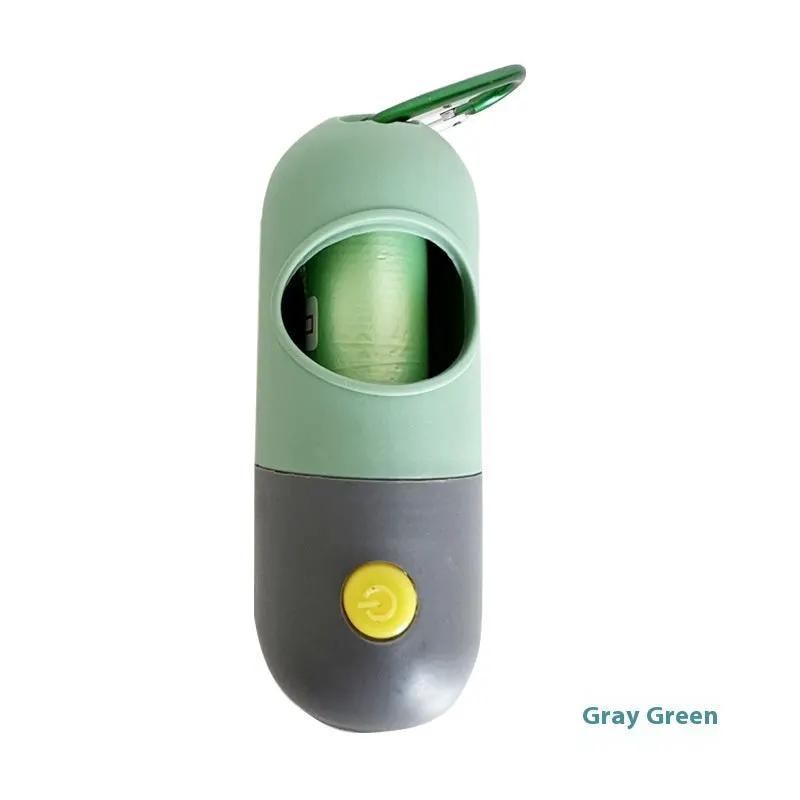 Led Light Pet Waste Bag Dispenser For Dogs Cats Dog Poop Scooper Bags Waste Bags Holder Dispensers Pet Clean Accessories by Dropshipman
