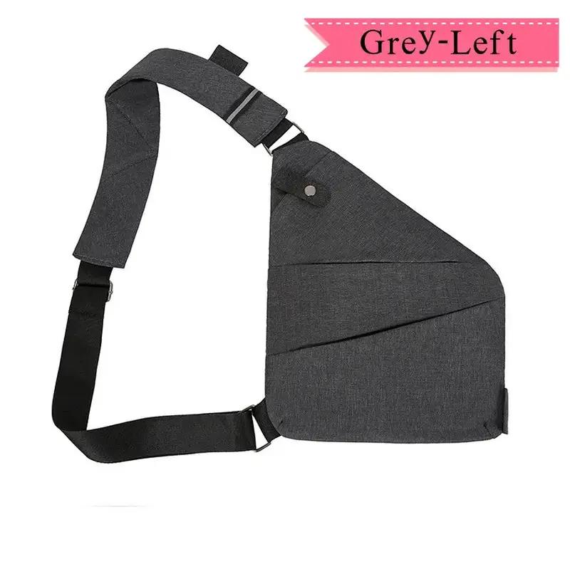 New Multifunction Chest Bags anti Theft Single Crossobdy Bags for Men Waterproof Male Cross Body Messenger Bag Fanny Pack Sac by All Mart Bristol Ltd