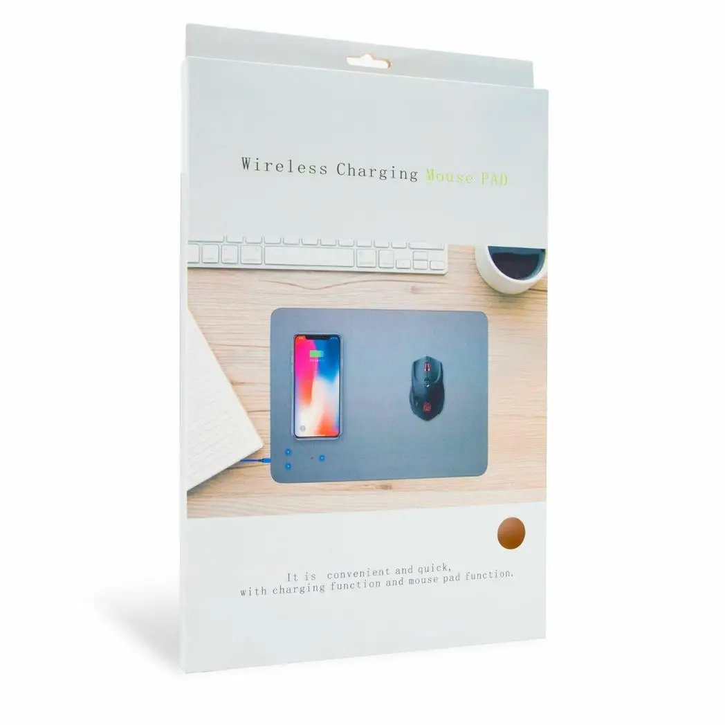 Aquarius Wireless Charging Pad for Mouse and Cell Phone charging, Black by Aquarius