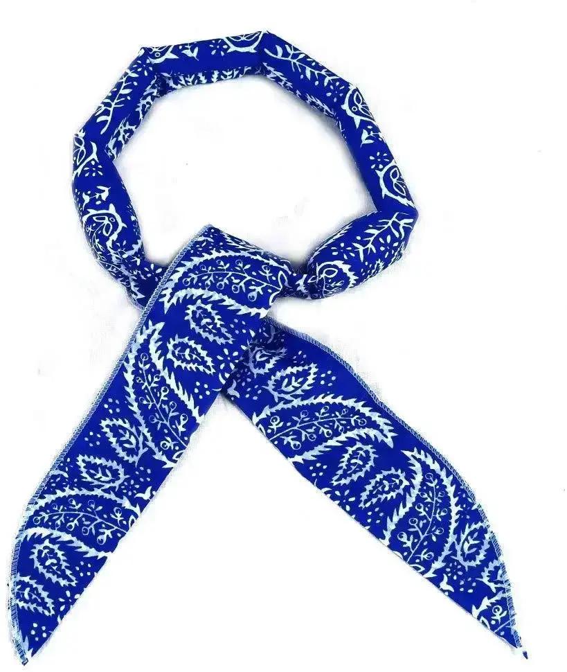 Outdoor Summer Ice Cooling Scarf Neck Wrap Headband Cooling Bandana Scarf Sports Headband Towel Wristband Sun Protection Scarf by All Mart Bristol Ltd