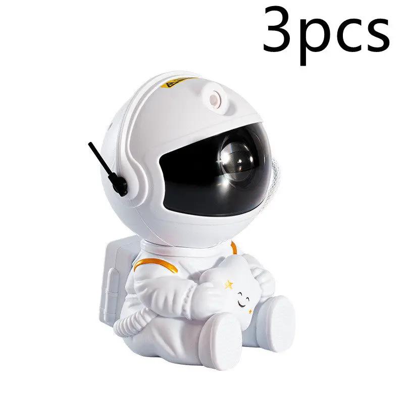 Mini Version Of Astronaut Star Projection Lamp Creative Gift Atmosphere Decorative Lamp Colorful Flowing Starry Night Light by Dropshipman