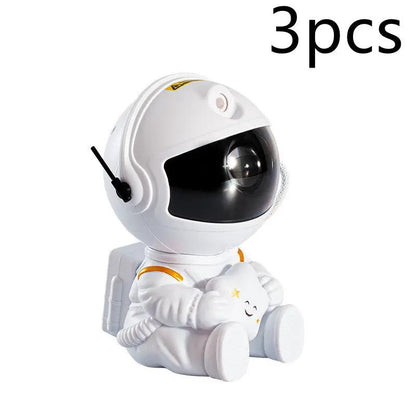 Mini Version Of Astronaut Star Projection Lamp Creative Gift Atmosphere Decorative Lamp Colorful Flowing Starry Night Light by Dropshipman