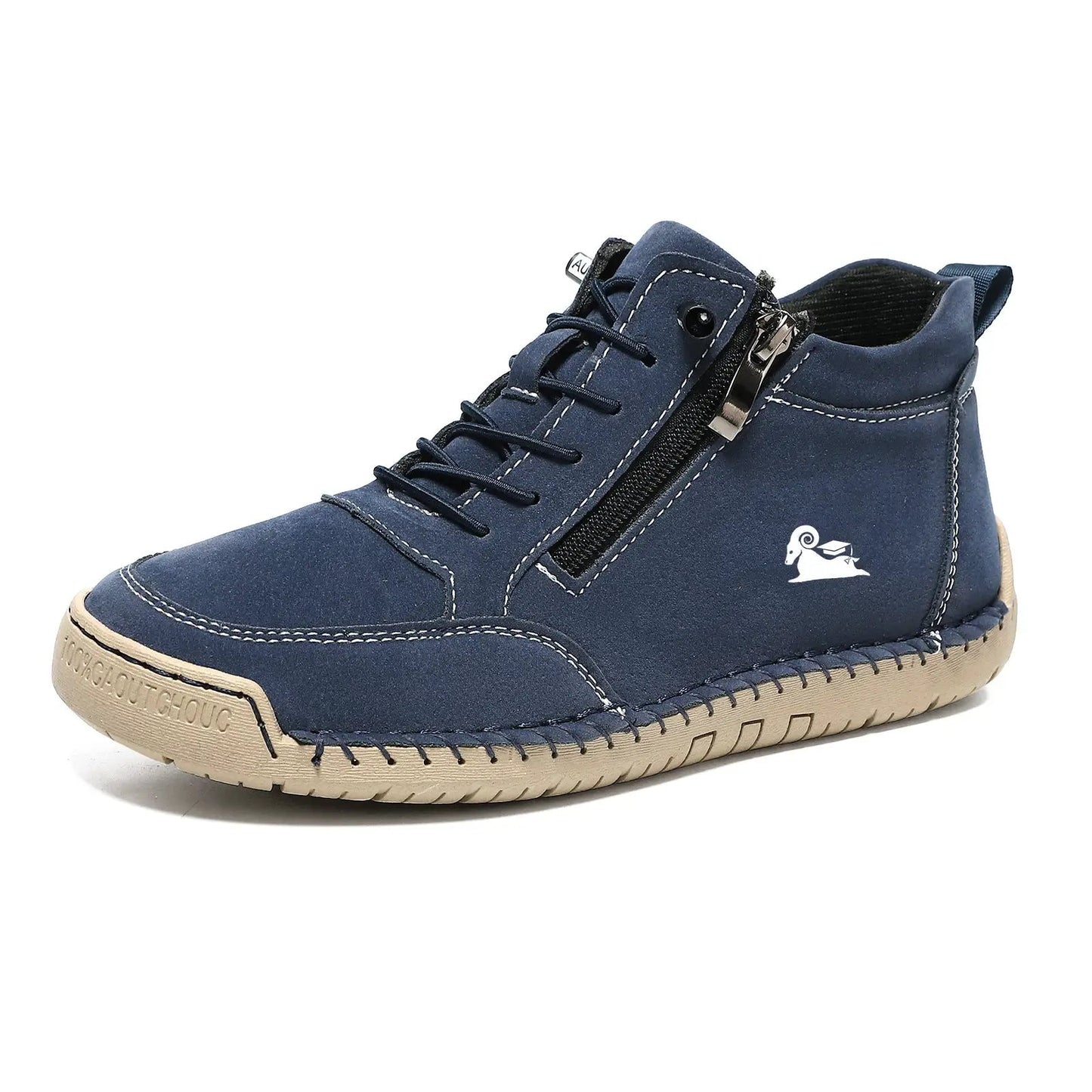 Hand-stitched Womens Shoes Soft Sole Flat Casual by Dropshipman