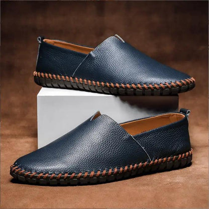 Men's Gommino Layer Leather Slip-on by Dropshipman