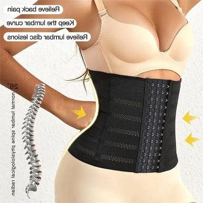Abdominal Belt for Women Sports Shaper Waist Slimming Belly Reducing Waist Support Body Shaping Trainer Waist Cincher by All Mart Bristol Ltd