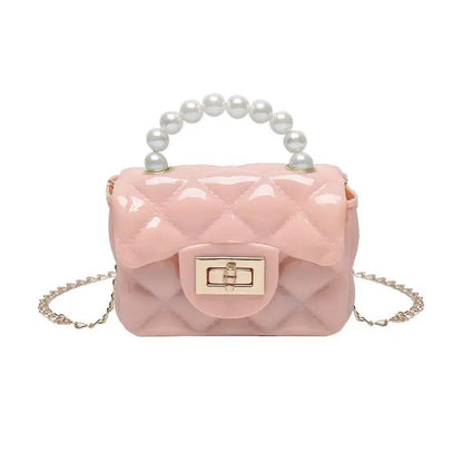 Pearl Hand One-shoulder Crossbody Chain Children's Bags by Dropshipman