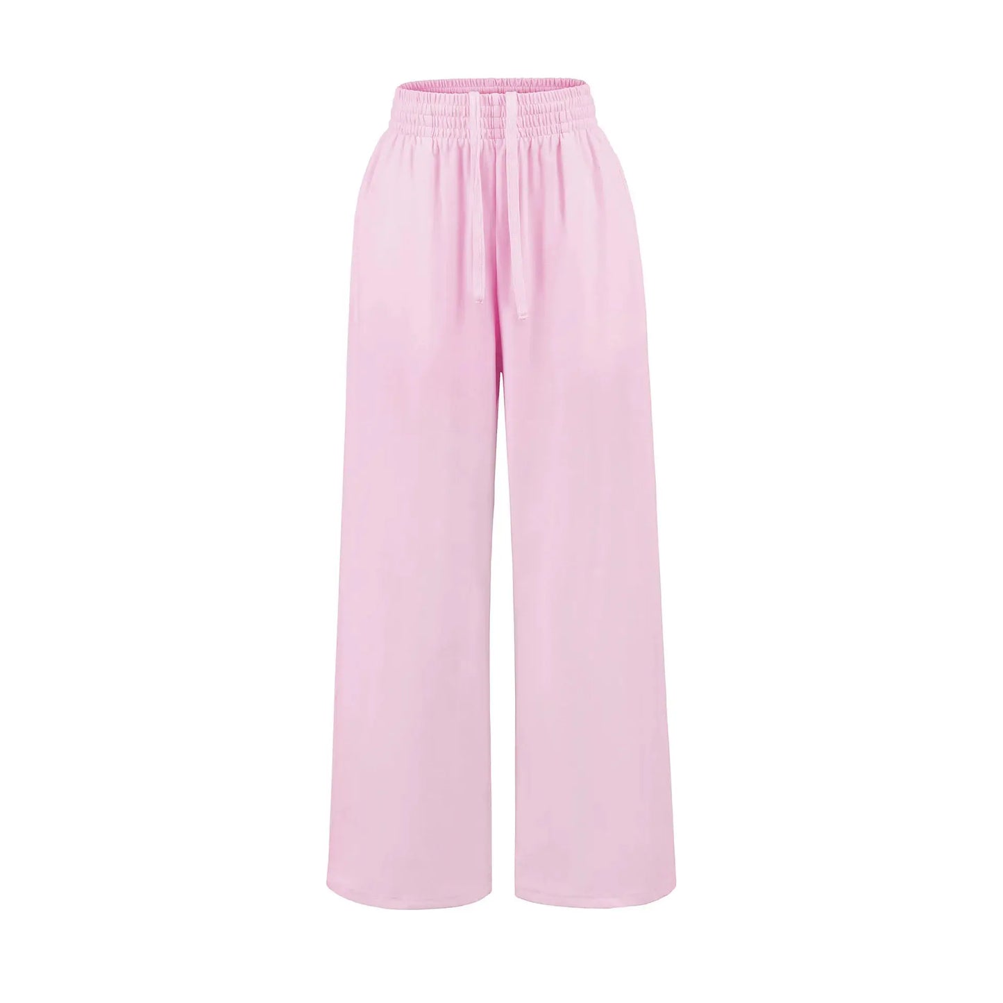 FigureFlattering Set Seductive Slimming T-Shirt Set Wide Leg High-Waisted Set Two-Piece Comfortable Chic Outfit For Women by All Mart Bristol Ltd