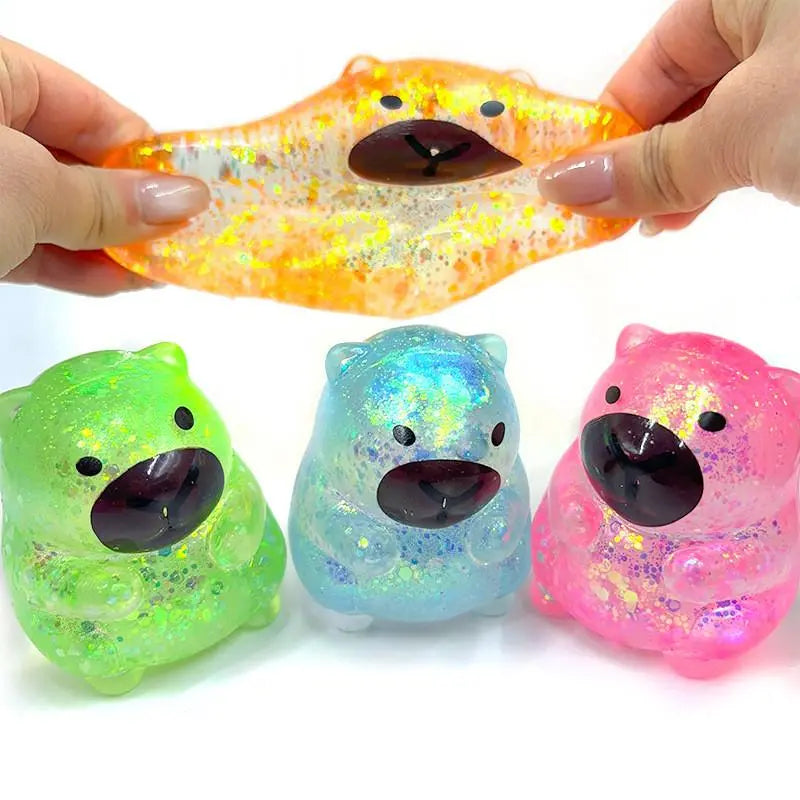 8-Piece Set Blind Box Malt Sugar Stress Relief Fidget Toys, Sensory Bundle, Creative Slow-Return Squishy, Party Gift, 8 Different Styles by All Mart Bristol Ltd