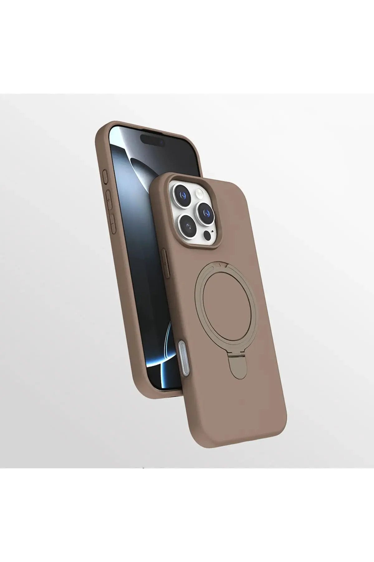 Iphone 16 Pro Case with Magnetic Charging and Ring Stand - Samara Cover by All Mart Bristol Ltd