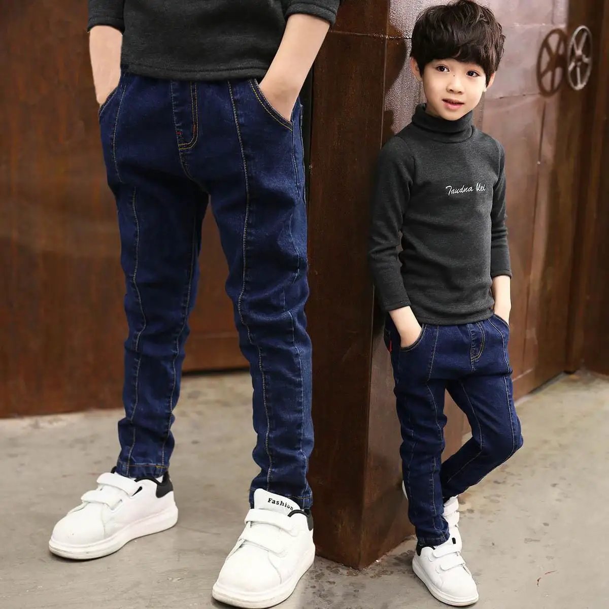 Boys' Denim Trousers Trousers Children's Clothing by Dropshipman