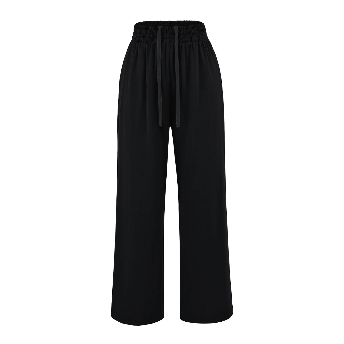 FigureFlattering Set Seductive Slimming T-Shirt Set Wide Leg High-Waisted Set Two-Piece Comfortable Chic Outfit For Women by All Mart Bristol Ltd