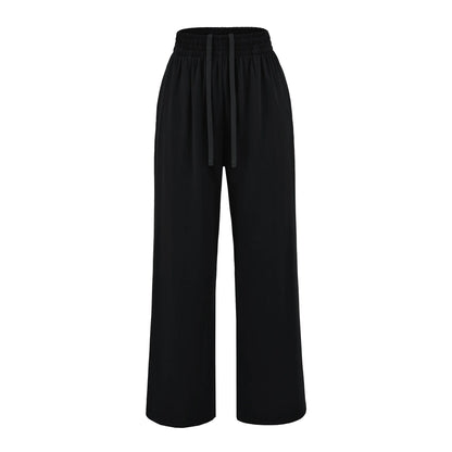 FigureFlattering Set Seductive Slimming T-Shirt Set Wide Leg High-Waisted Set Two-Piece Comfortable Chic Outfit For Women by All Mart Bristol Ltd