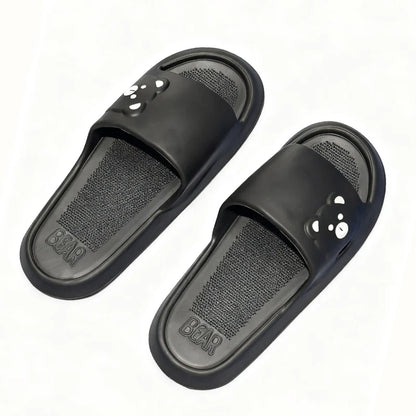 Summer Cartoon Bear Indoor Slippers for Women Lightweight Soft EVA Slides Woman Comfort Home Bathroom Non Slip Slippers by All Mart Bristol Ltd