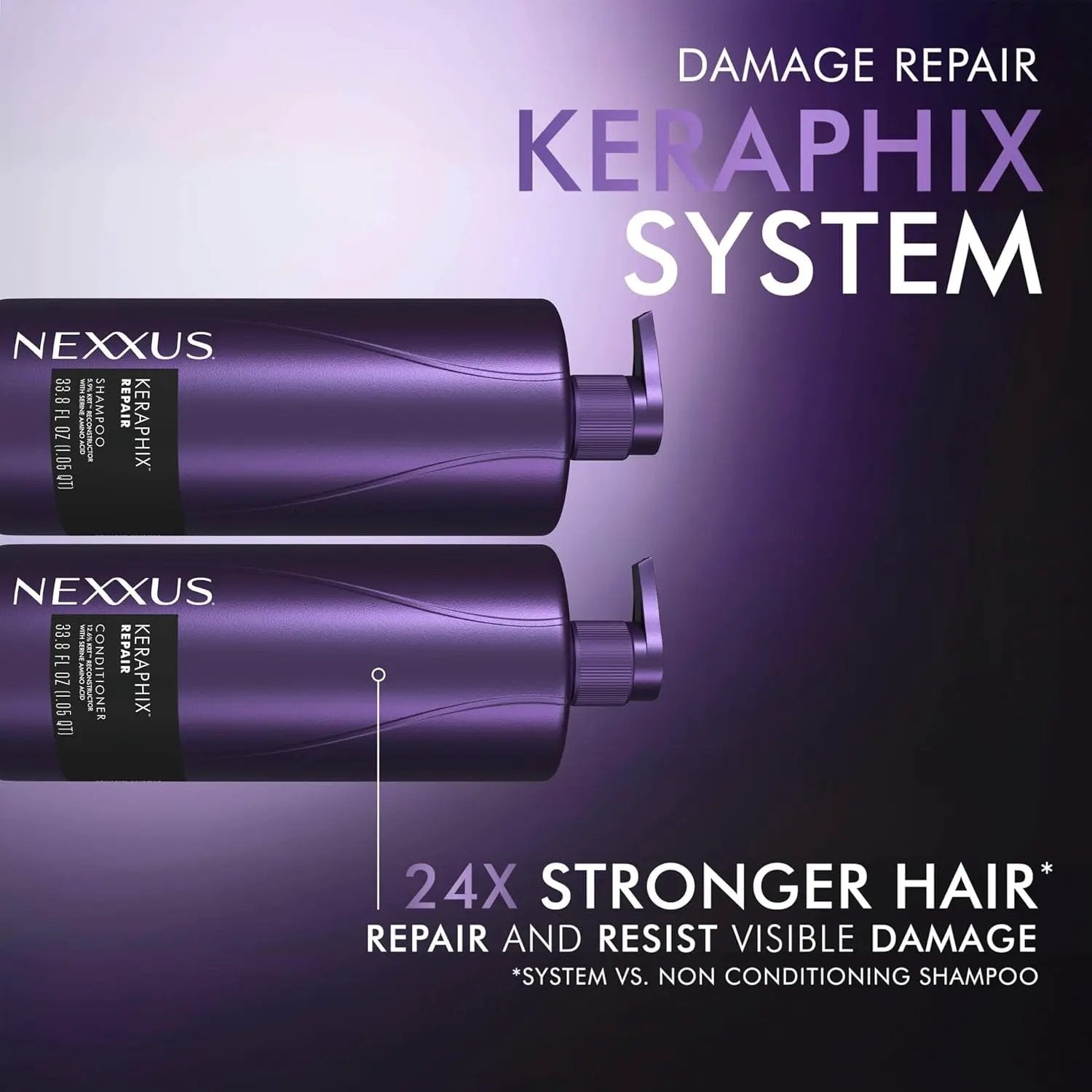 Keraphix Conditioner for Damaged Hair - 33.8 oz Repair & Revive Your Locks! by All Mart Bristol Ltd