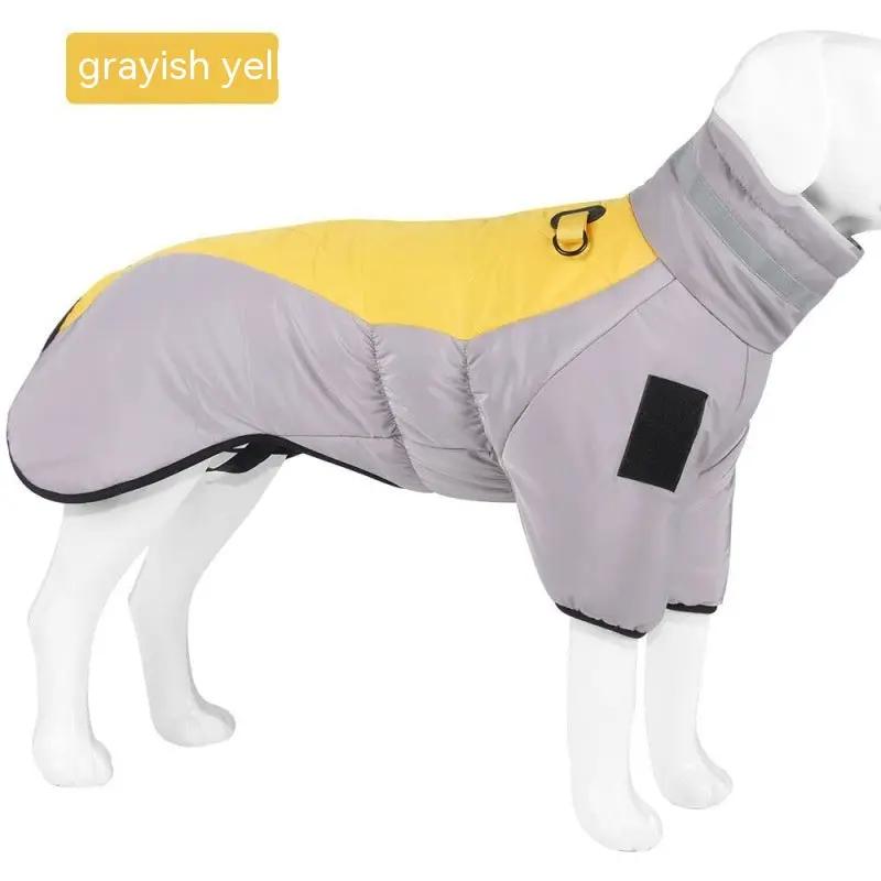 New Winter Dog Coat Waterproof Pet Clothes For Medum Large Dogs Warm Thicken Dog Vest Custome Labrador Jacket by Dropshipman