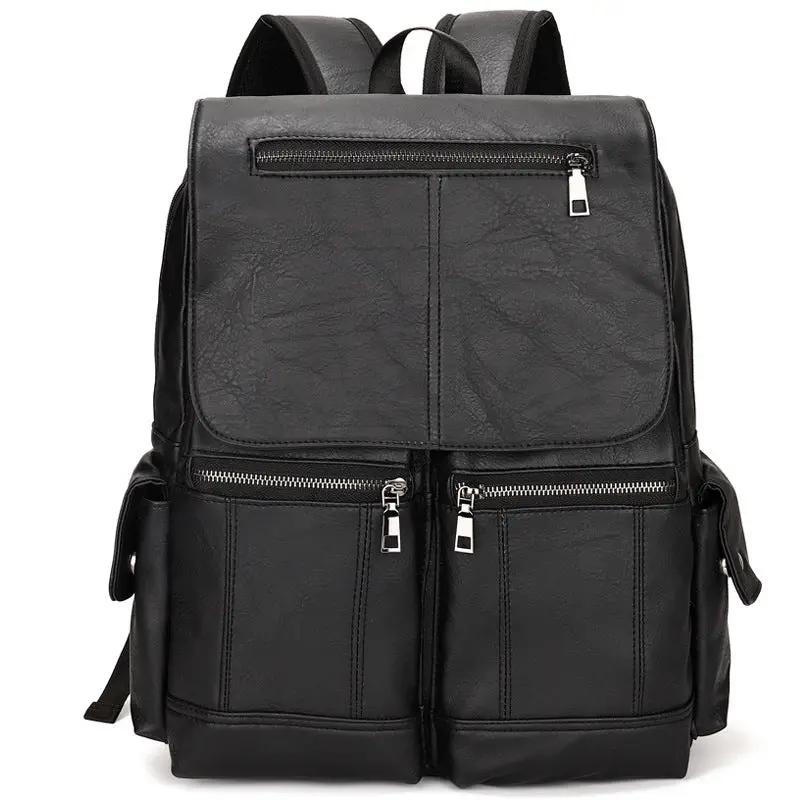 Men's Computer Bag Vintage Canvas Backpack by Dropshipman