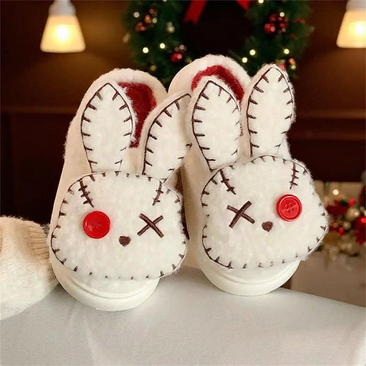 Women's Fashion Villain Rabbit Pirate Personality Cotton Slippers by Dropshipman