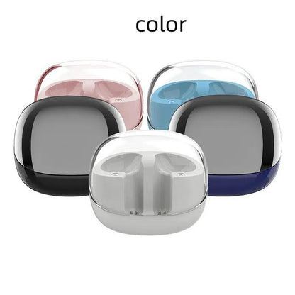 Wireless Bluetooth-compatible Headset Transparent Mini Bin by Dropshipman