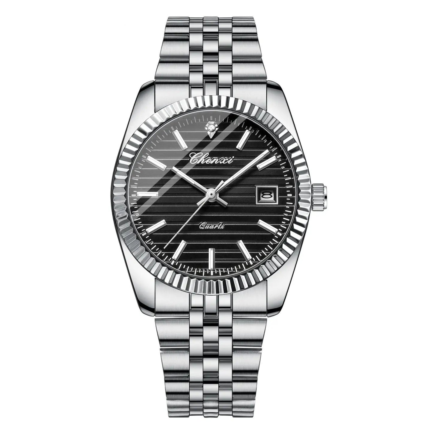 Business Calendar Luminous Waterproof Quartz Watch by Dropshipman