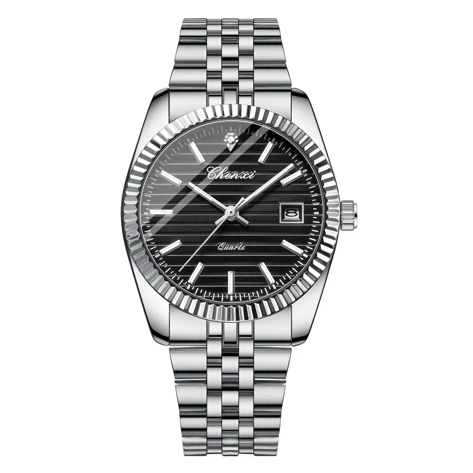 Business Calendar Luminous Waterproof Quartz Watch by Dropshipman
