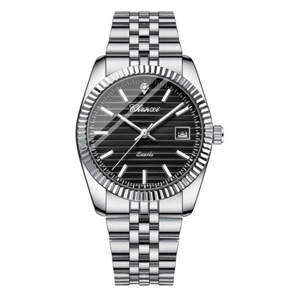 Business Calendar Luminous Waterproof Quartz Watch by Dropshipman