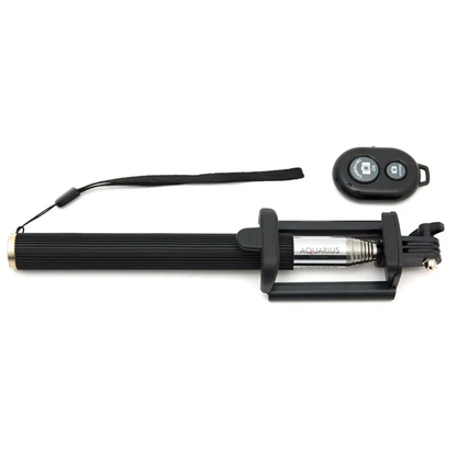 Aquarius Selfie Stick with Video Function - Gold by Aquarius