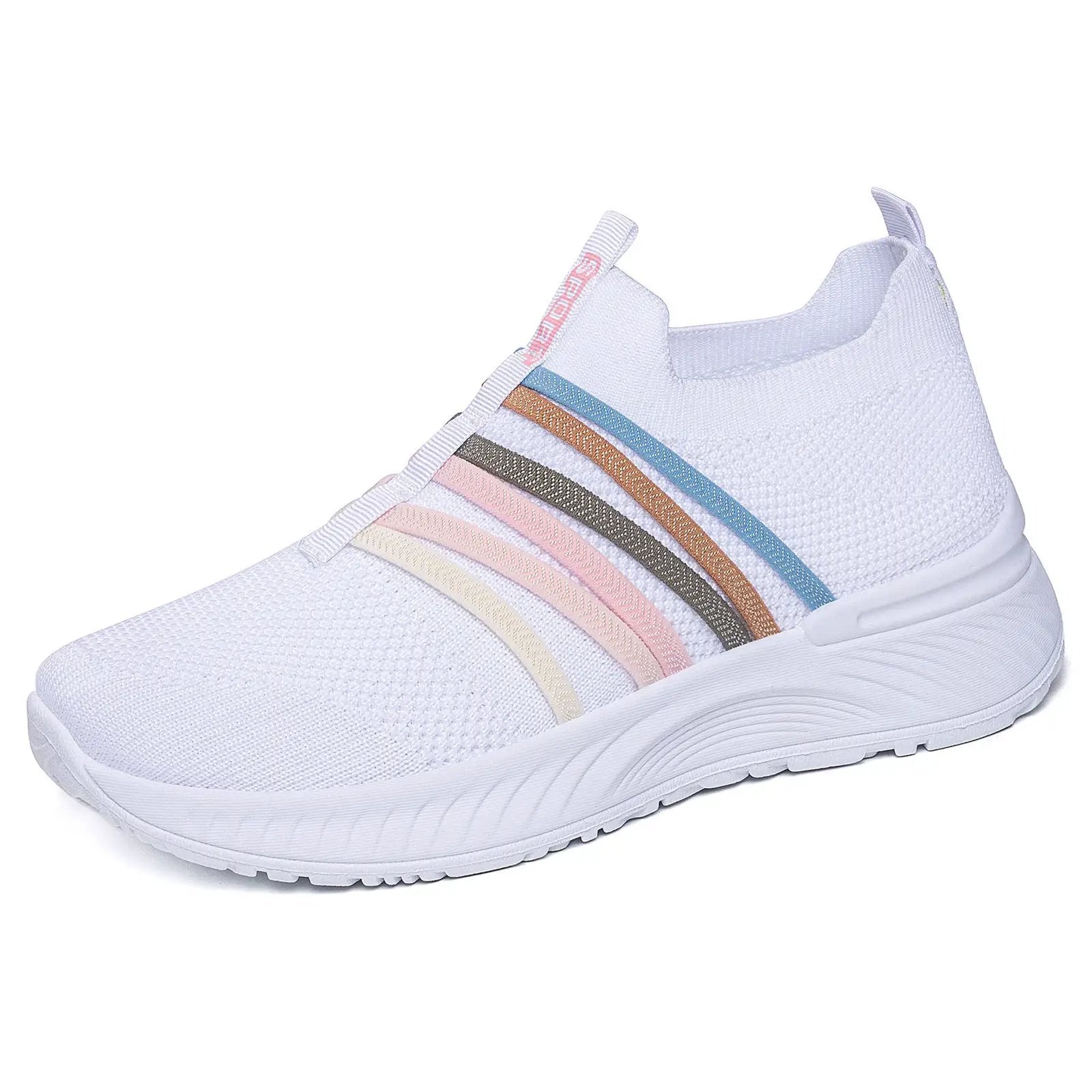 Summer New Breathable Flyknit Slip-On Casual Shoes by Dropshipman