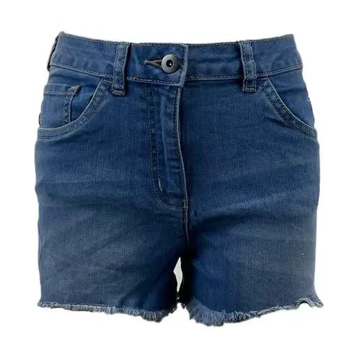 Kids Girls Denim Shorts by Ek Wholesale