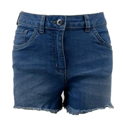 Kids Girls Denim Shorts by Ek Wholesale