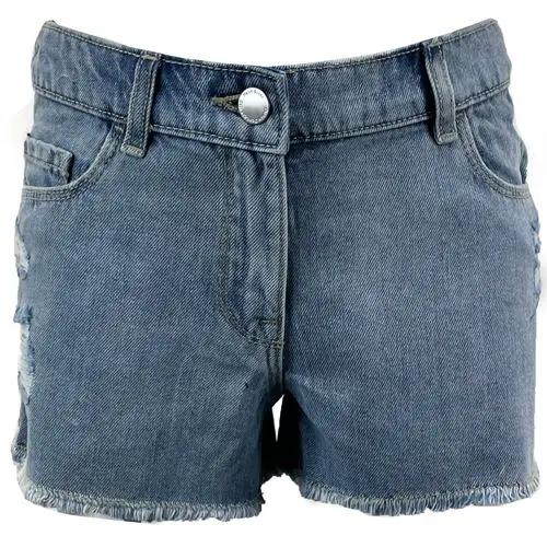 Girls Distressed Ripped Denim Shorts by Ek Wholesale