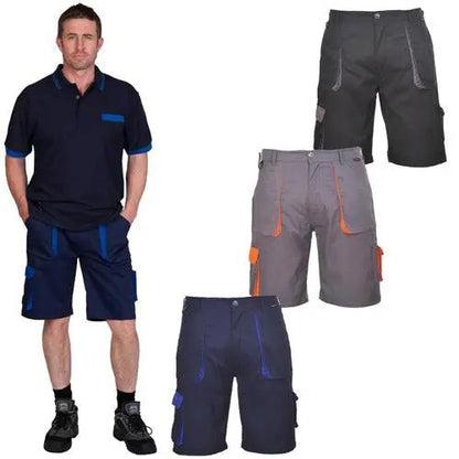 Portwest TEXO Contrast Cargo Shorts TX14 by Portwest