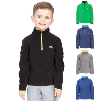 Boys Trespass Etto Lightweight Fleece Jumper Pull Over by Trespass