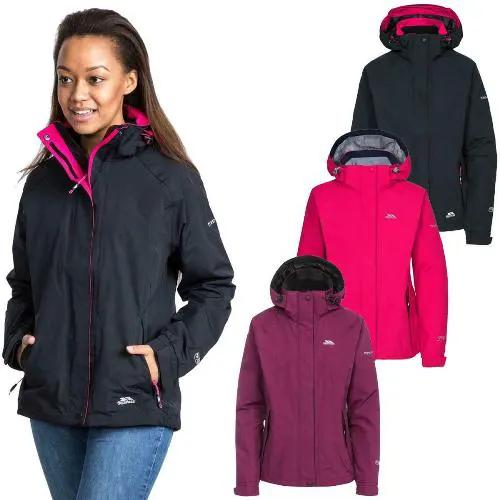 Ladies Trespass FLORISSANT Waterproof Jacket by Trespass