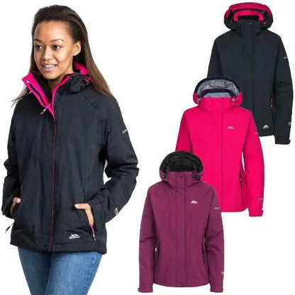Ladies Trespass FLORISSANT Waterproof Jacket by Trespass