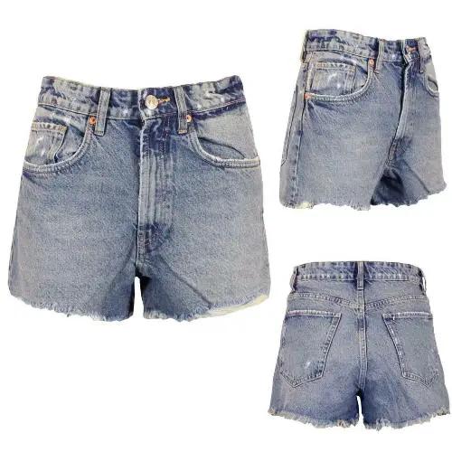 Womens Denim Shorts Hot Pants by Ek Wholesale