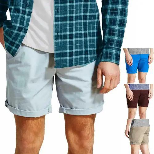 Mens Cotton Chino Shorts by N/A