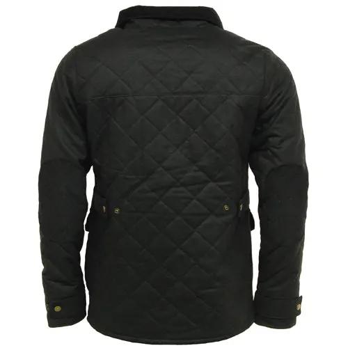 Game Oxford Quilted Wax Jacket by Game Technical Apparel
