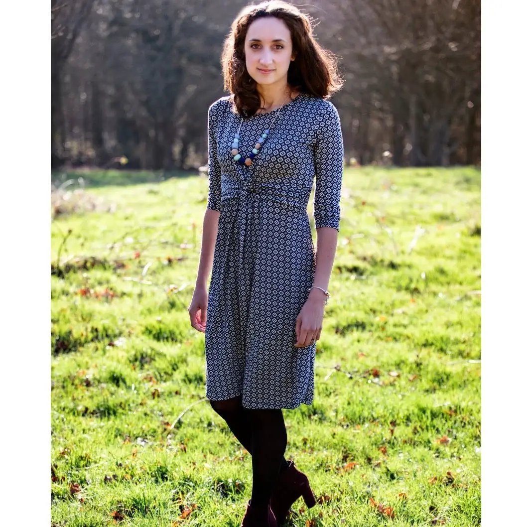 Gina Geo Breastfeeding Dress by Stylish Mum