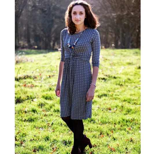 Gina Geo Breastfeeding Dress by Stylish Mum