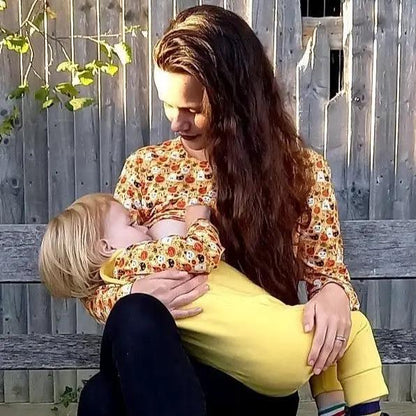 Spooky Breastfeeding Top by Stylish Mum