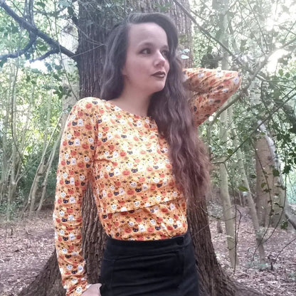 Spooky Breastfeeding Top by Stylish Mum