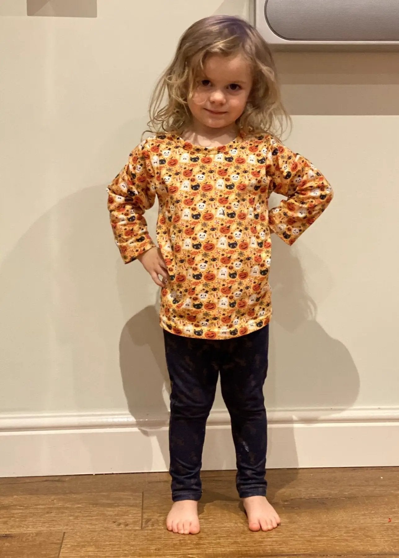 Spooky Kid Top by Stylish Mum