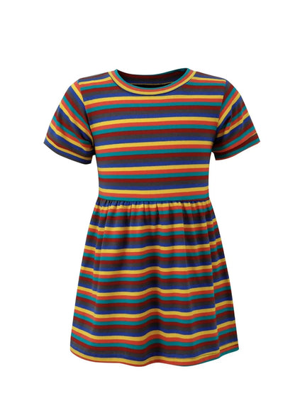 Hazel Rainbow Super Soft Cotton Baby Child Dress by Stylish Mum