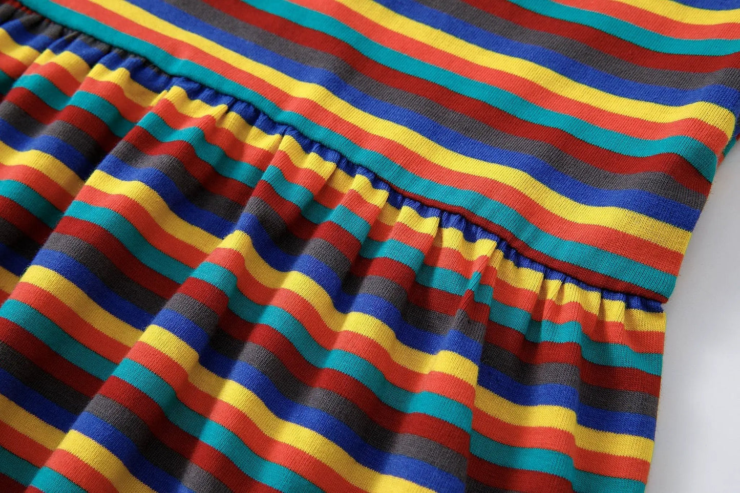 Hazel Rainbow Super Soft Cotton Baby Child Dress by Stylish Mum